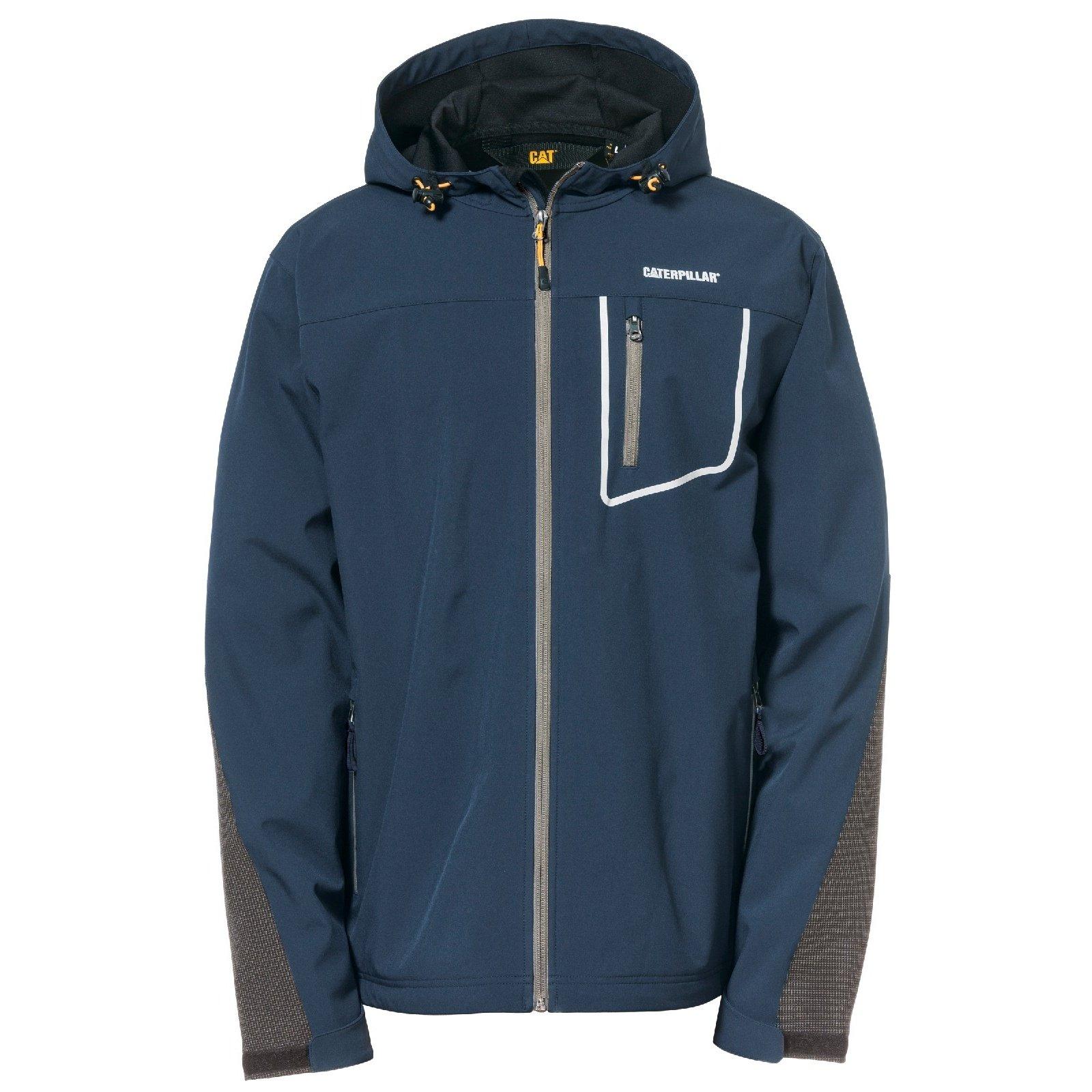 Image of Capstone Softshelljacke Mit Kapuze Herren Marine XXL