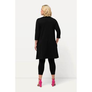 Ulla Popken  Longshirt, A-Linie, Carree-Ausschnitt, 3/4-Arm 