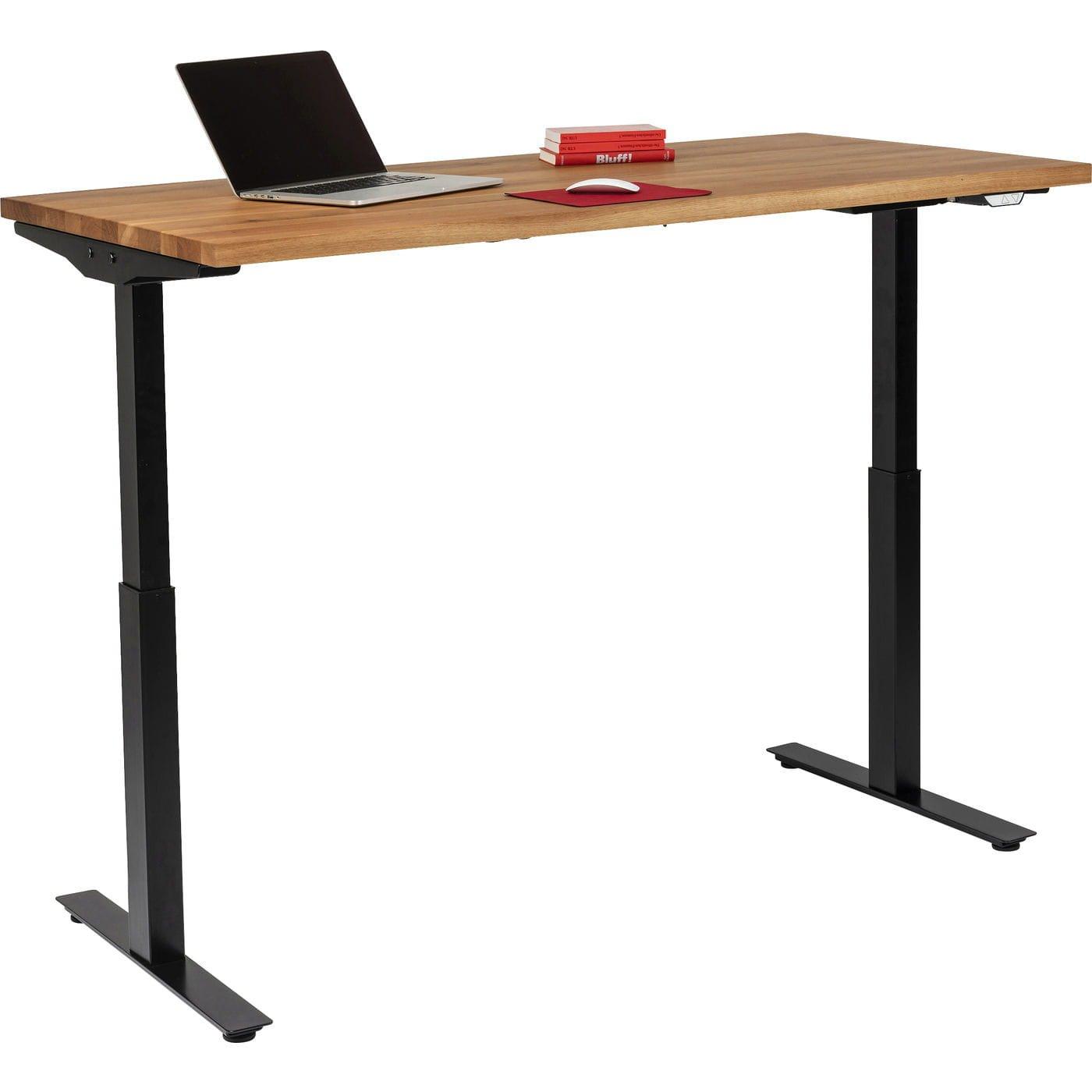 KARE Design Table Office Symphony Naturel noir 160x80  