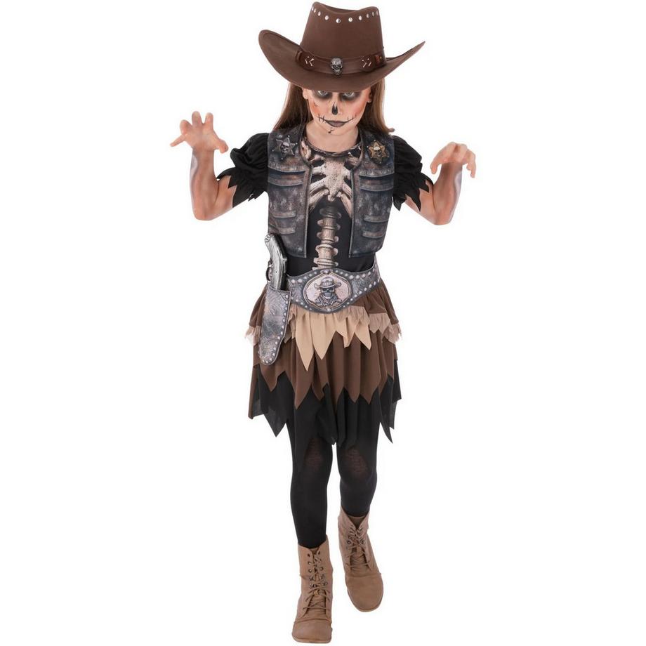 smiffys  Scheletro Cowgirl Costume 
