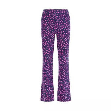 Leggings Flared À Motif Fille
