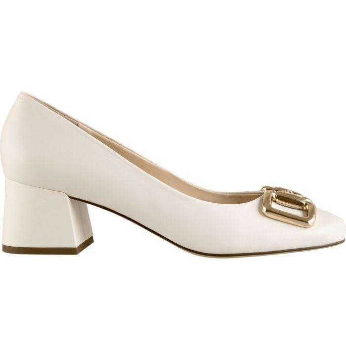 Image of Juliette - Leder Pump Damen Offwhite 38.5