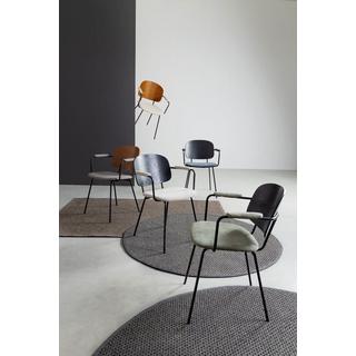 mutoni Fauteuil Sienna gris foncé  