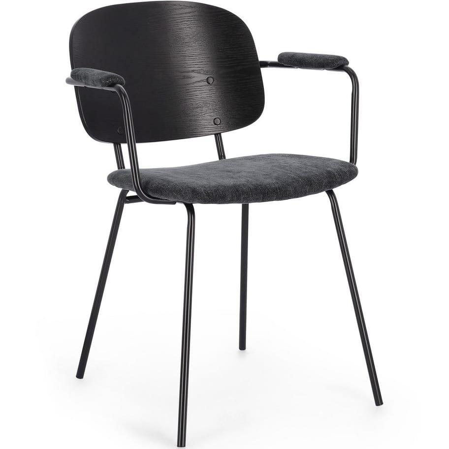 Image of Armlehnstuhl Sienna dunkelgrau Armlehnstuhl Sienna dunkelgrau