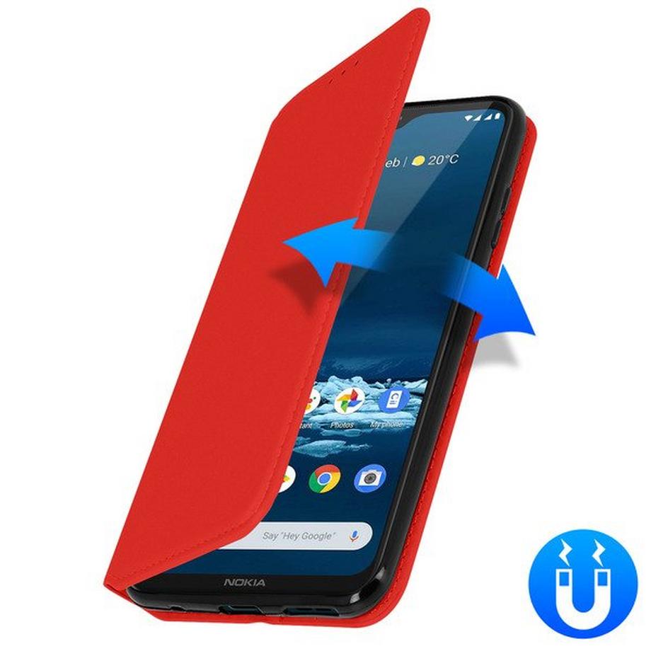 Avizar  Étui Nokia 5.3 Folio Rouge 