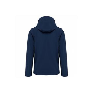 Kariban  3-lagige kapuzenjacke mit abnehmbaren ärmeln softshell 