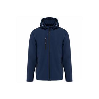 Kariban  3-lagige kapuzenjacke mit abnehmbaren ärmeln softshell 