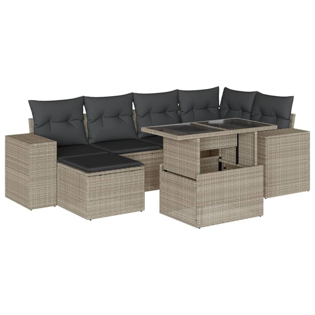 VidaXL Garten sofagarnitur poly-rattan  