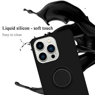 Cadorabo  Hülle für Apple iPhone 14 PRO TPU Silikon mit Ring Liquid 