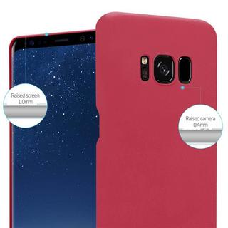 Cadorabo  Housse compatible avec Samsung Galaxy S8 - Hard Case Coque de protection à l'aspect givré contre les rayures et les chocs 