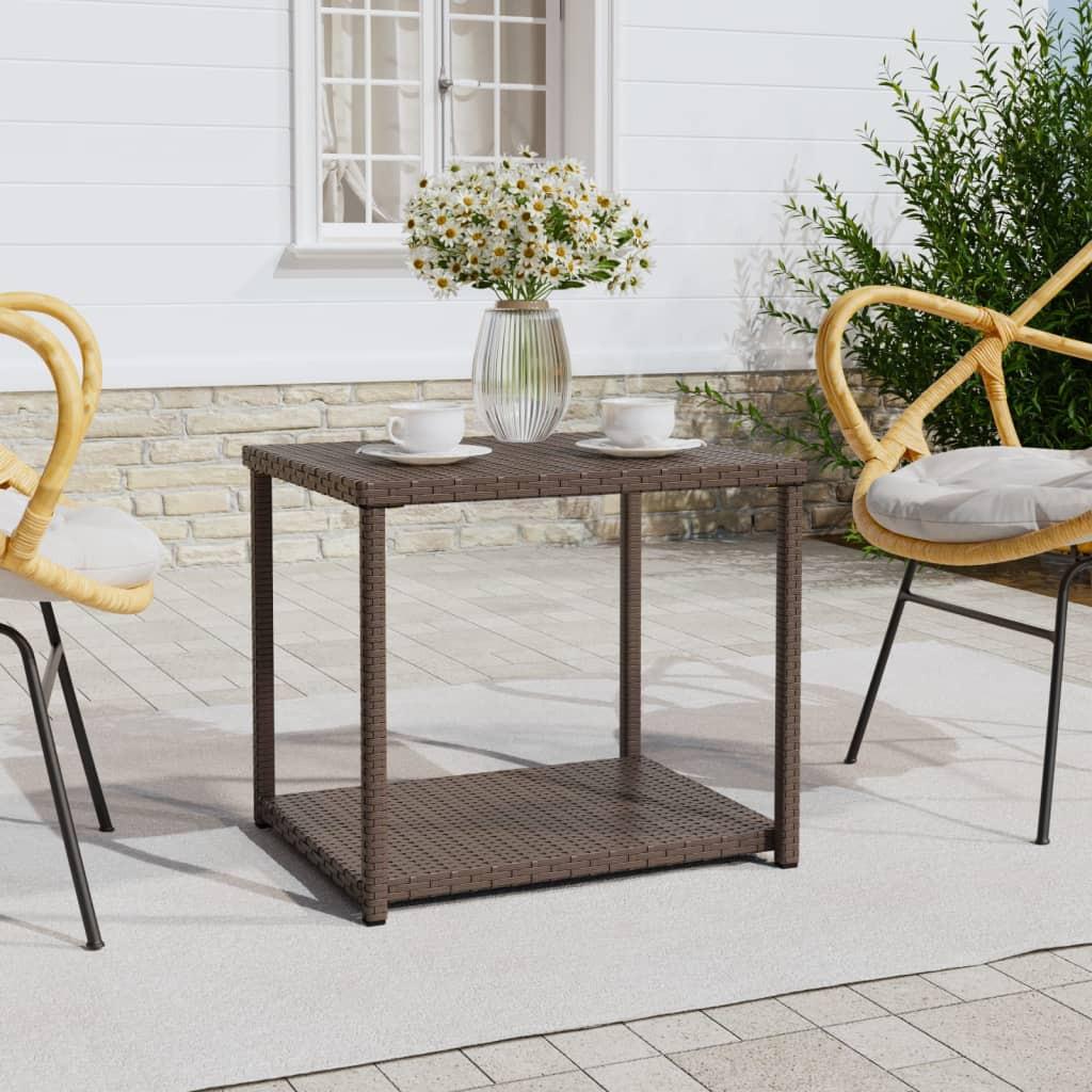 VidaXL Beistelltisch poly-rattan  