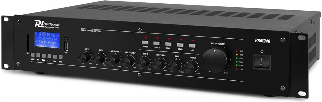 Power Dynamics  PRM240 100V Mixer-Verstärker 240W 