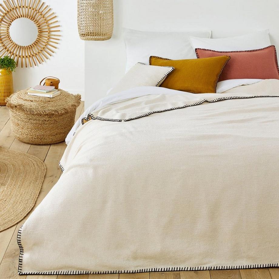 Dessus de lit coton