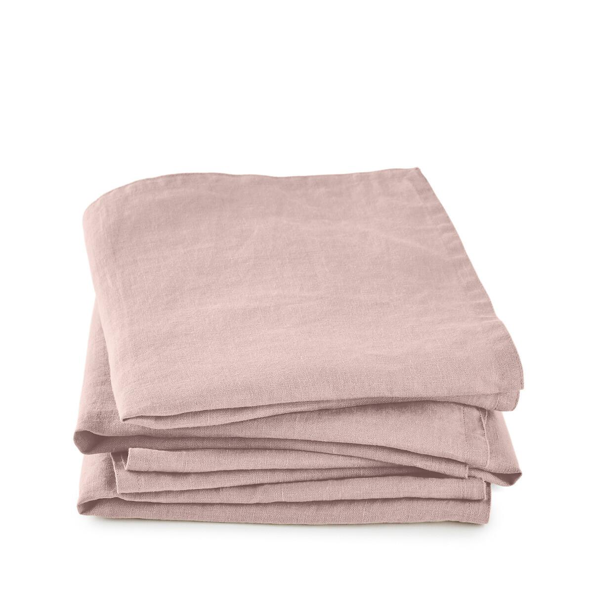 La Redoute Intérieurs Lot de 4 serviettes de table lin lavé Victorine  