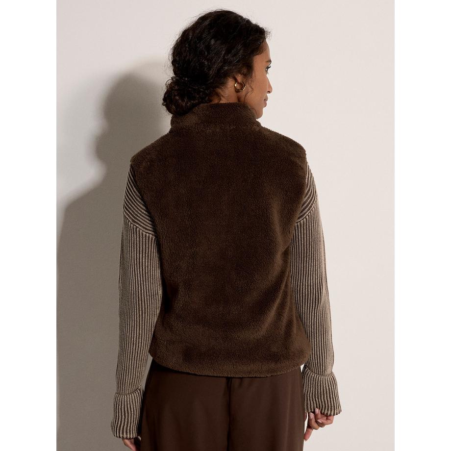 APRICOT Gilet polaire zippé  