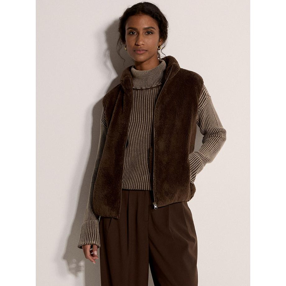 Gilet polaire zippé