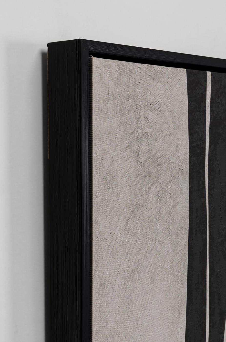 KARE Design Tableau sur toile Artistic Blacky 70x110  