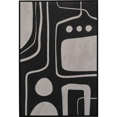 KARE Design Quadro su tela Artistic Blacky 70x110  