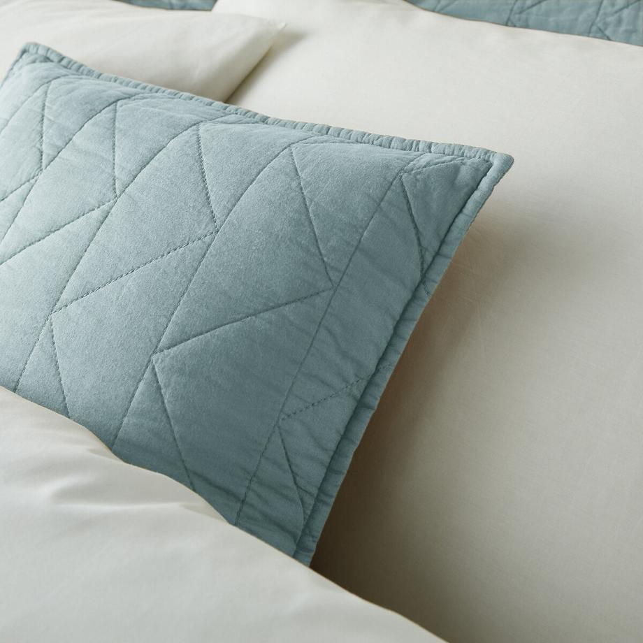 La Redoute Intérieurs Zig Zag Gesteppte Tagesdecke  