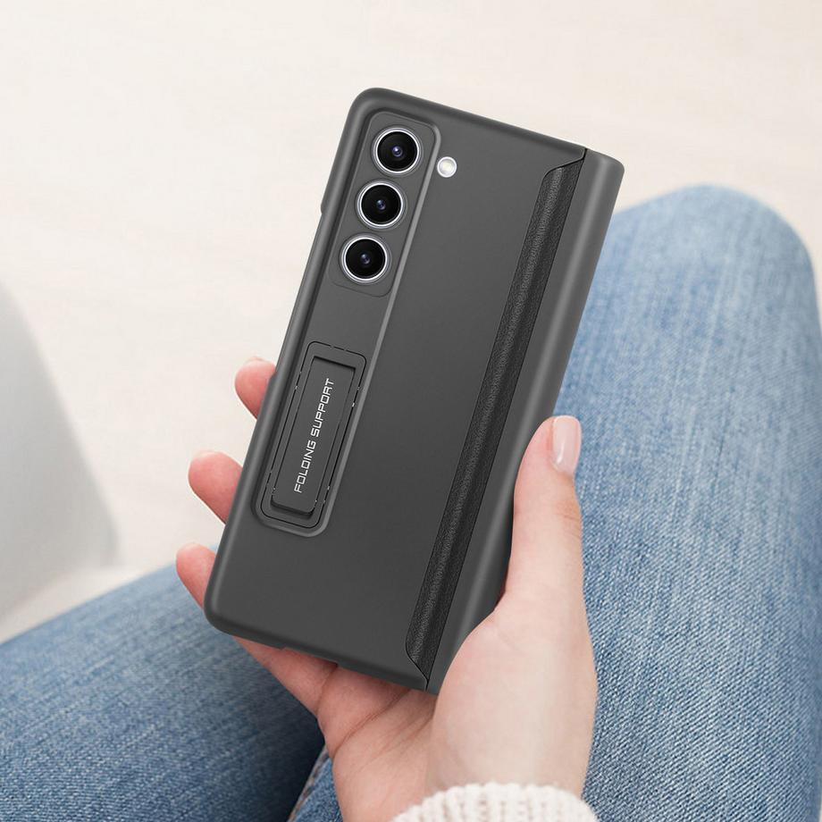 Avizar  Hülle Ständer Galaxy Z Fold5 Schwarz 