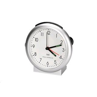 TFA  Radiocontrollato Sveglia Argento 