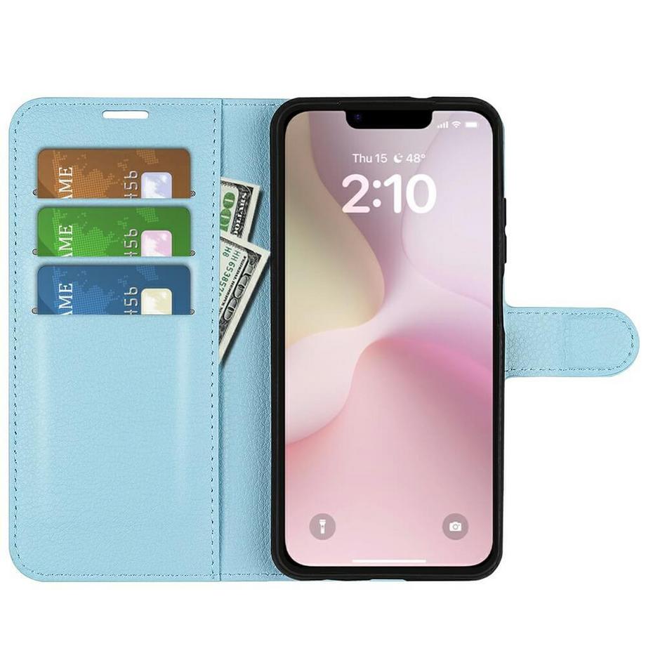 Cover-Discount  iPhone 17e / 16e - Leder Etui Hülle 