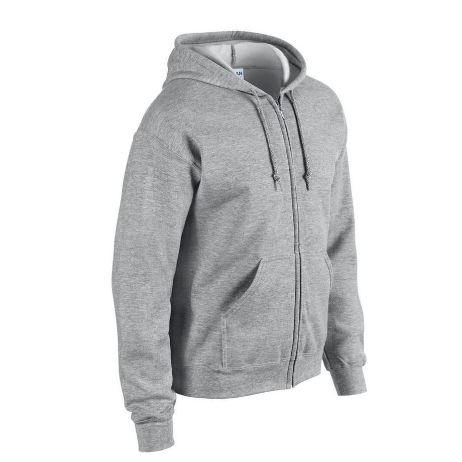 Gildan Sweat à capuche avec fermeture éclair intégrale  