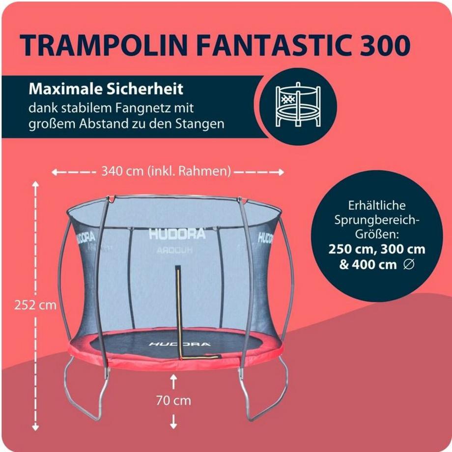 HUDORA  Fantastic Trampolin 300V 