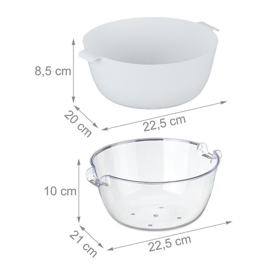 B2X Sieb mit Schüssel  