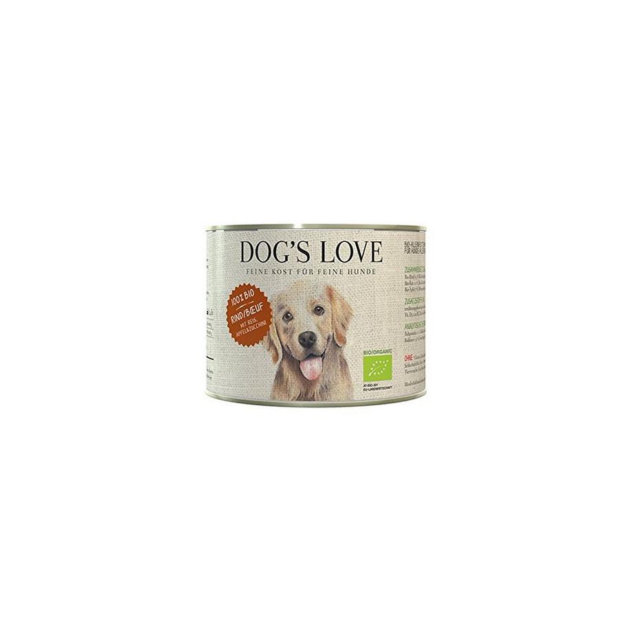 Dog's Love  Bio Rind, Reis, Apfel & Zucchini, 200g 