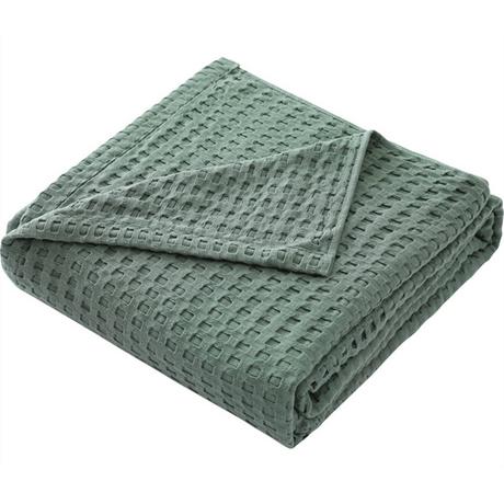 Alopini Coperta in Cotone Piqué a Nido d'Ape  