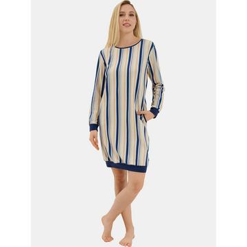 Chemise de nuit manches longues Maxine