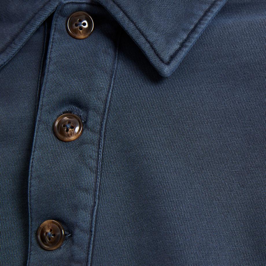 La Redoute Collections Sweatshirt mit Polokragen  