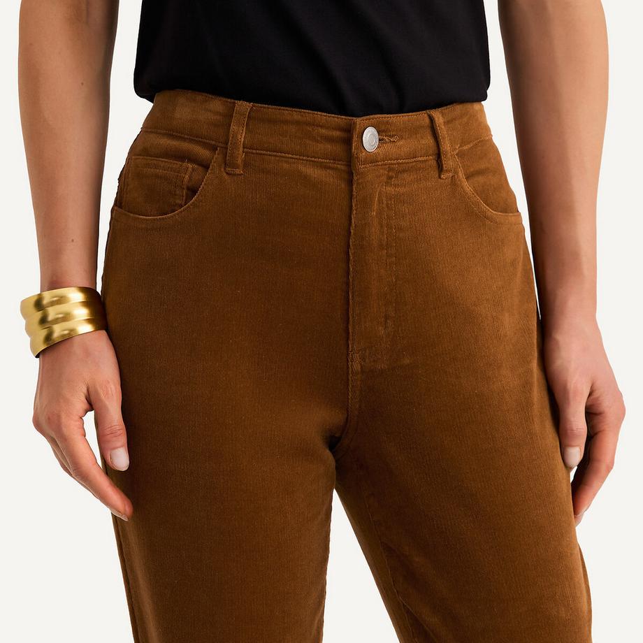 La Redoute Collections  Pantalon velours stretch 