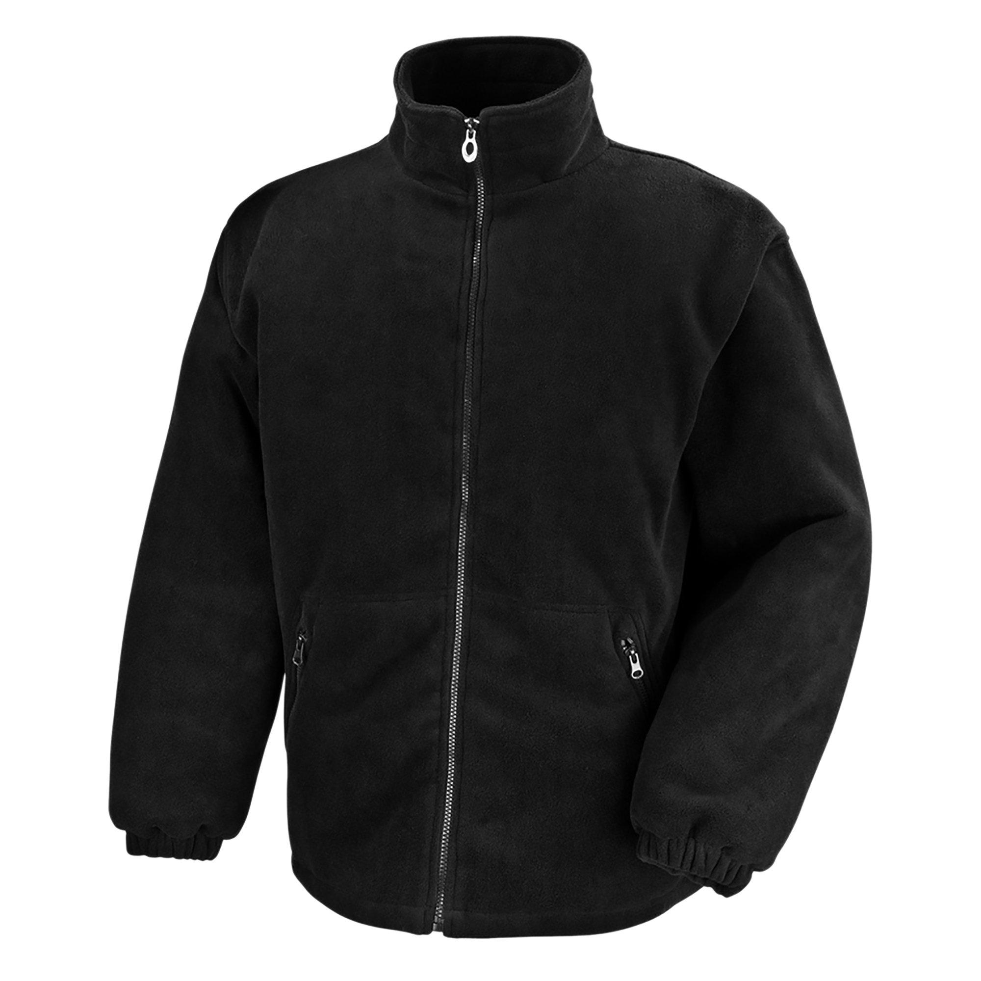 Image of Core Polartherm Fleecejacke Herren Schwarz 4XL