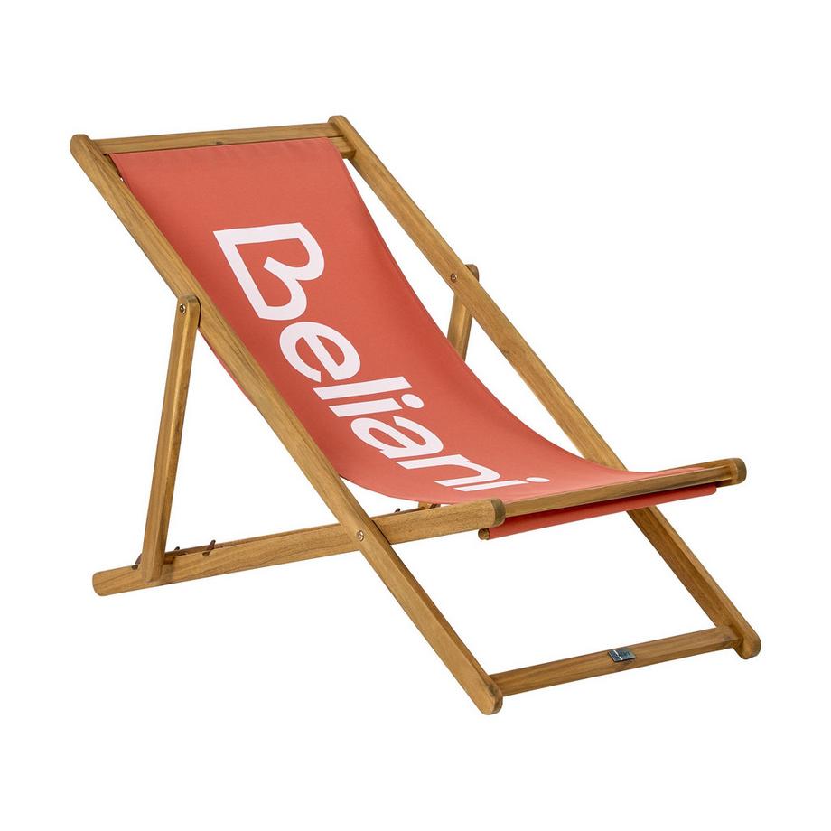 Klappbarer Liegestuhl aus Stoff  ANZIO