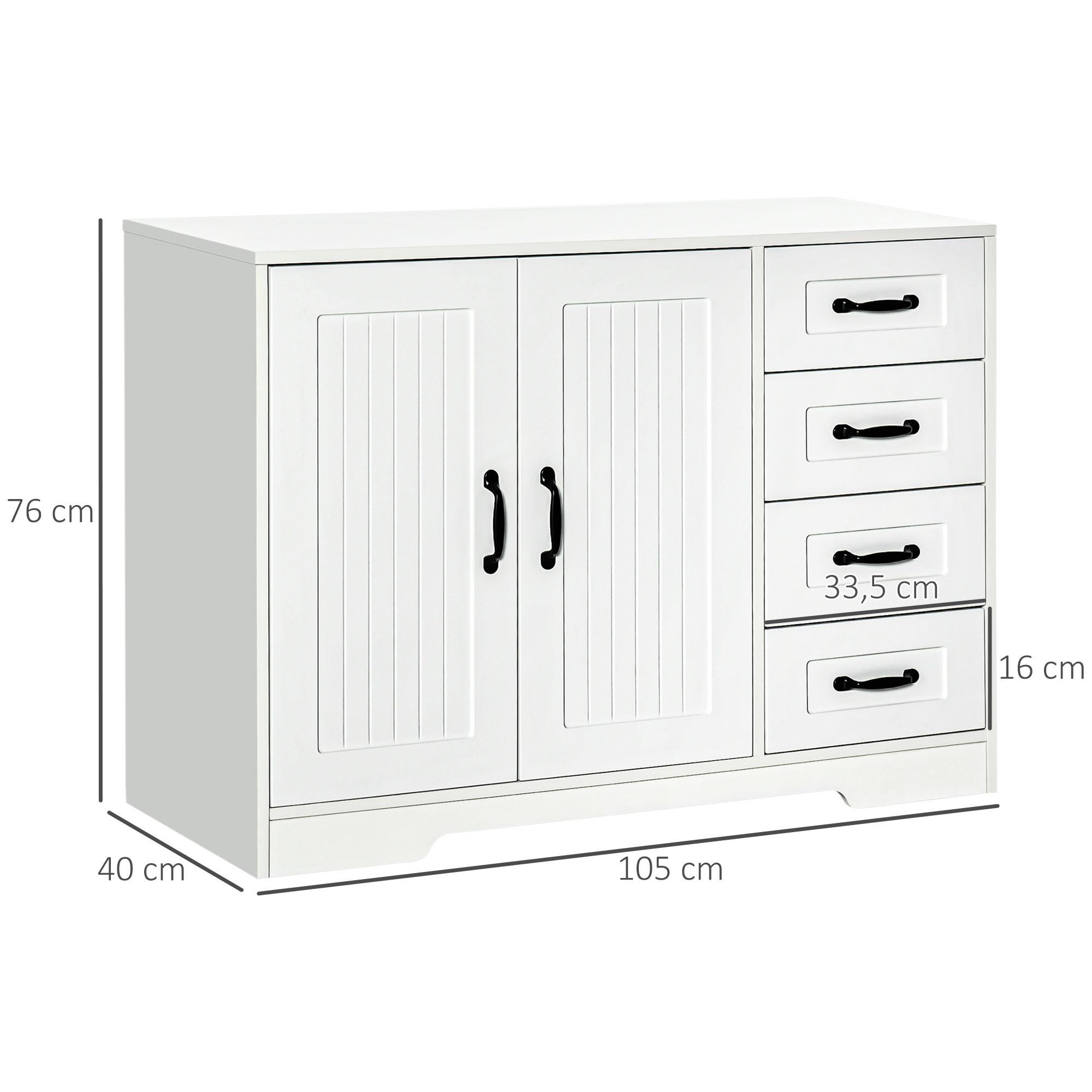 HOMCOM Beistellschrank  
