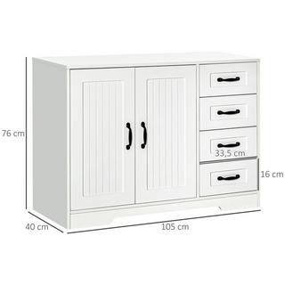 HOMCOM Beistellschrank  