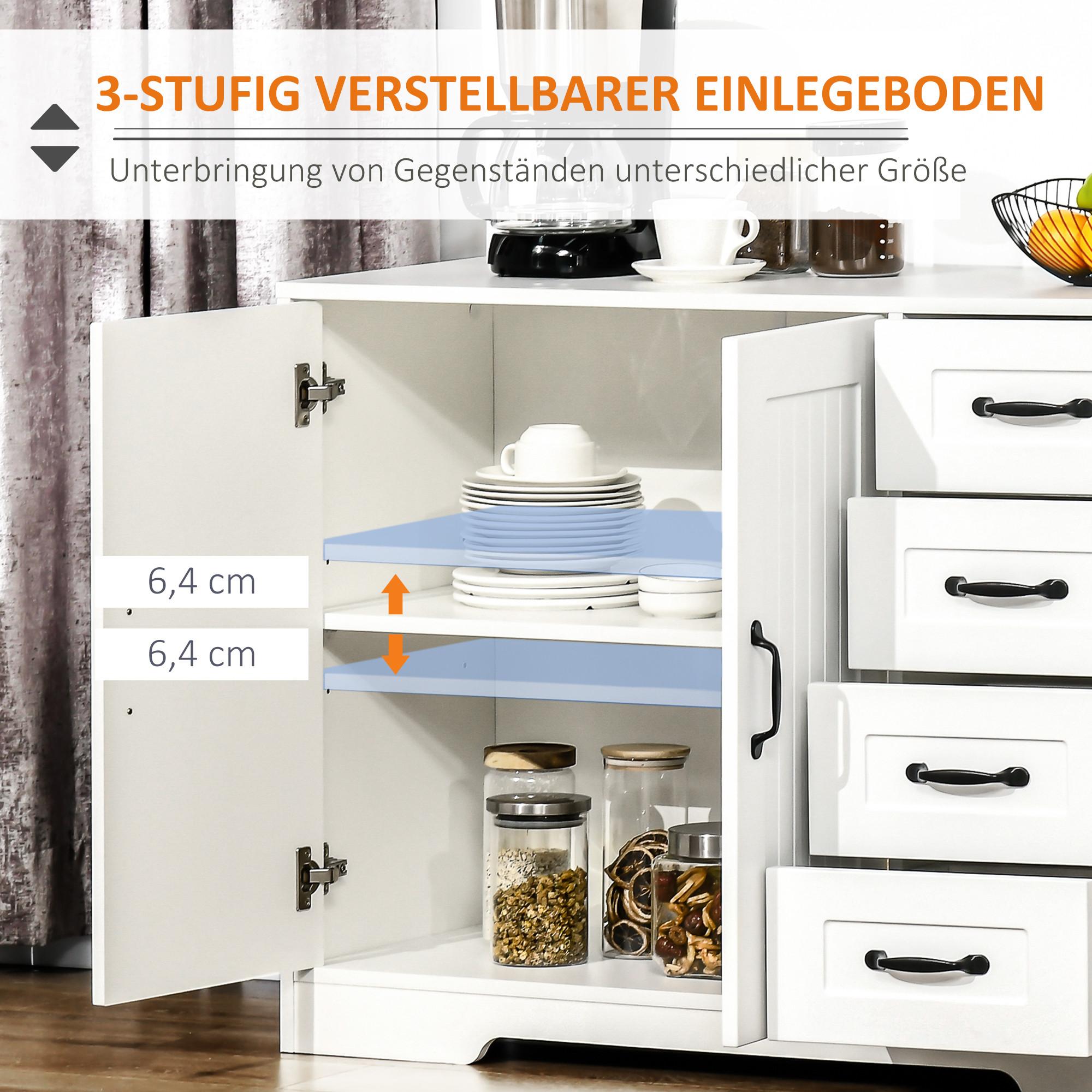 HOMCOM Beistellschrank  