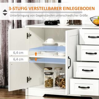 HOMCOM Beistellschrank  