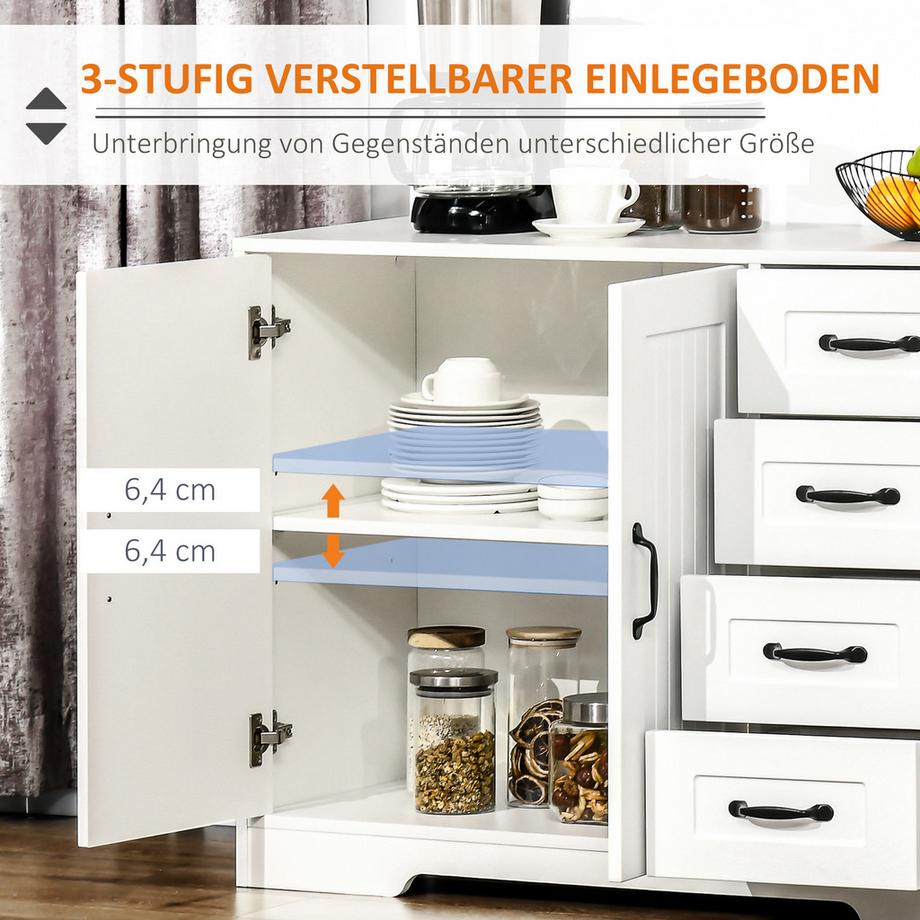 HOMCOM Beistellschrank  