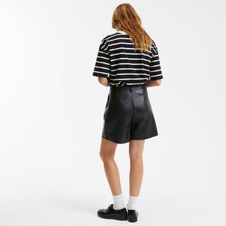 La Redoute Collections  Short à pinces en simili 