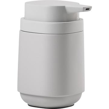 Zone Seifenspender Time, Hellgrau Beton, ABS, 9.3x8x13 cm (LxBxH)