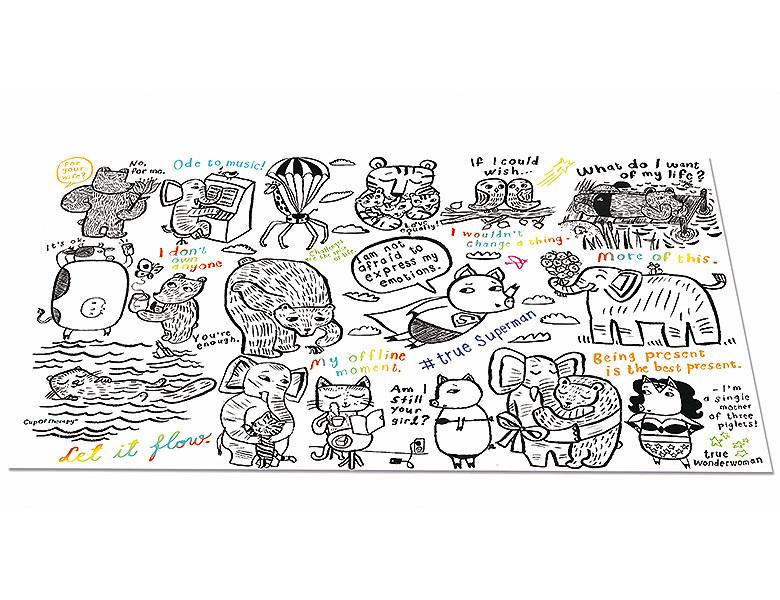 HUCH!  Puzzle Cup of Therapy (500Teile) 