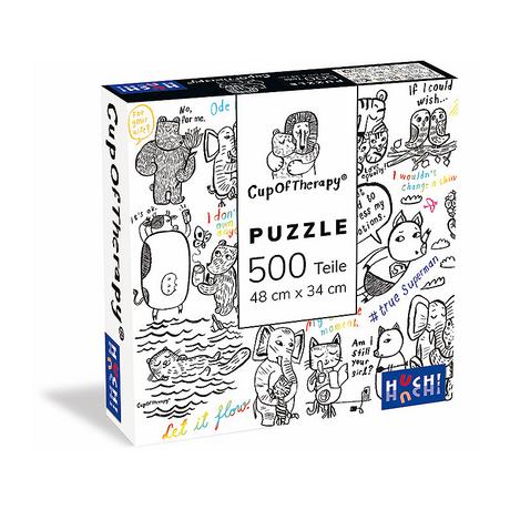 HUCH!  Puzzle Cup of Therapy (500Teile) 