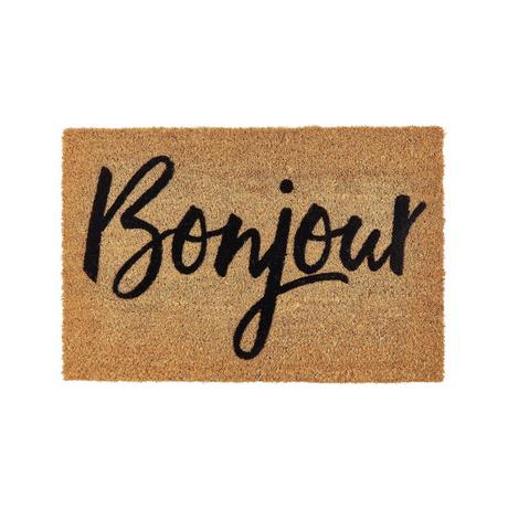 Beliani Tappetino da Ingresso en Fibra di Cocco Moderno ASIR  