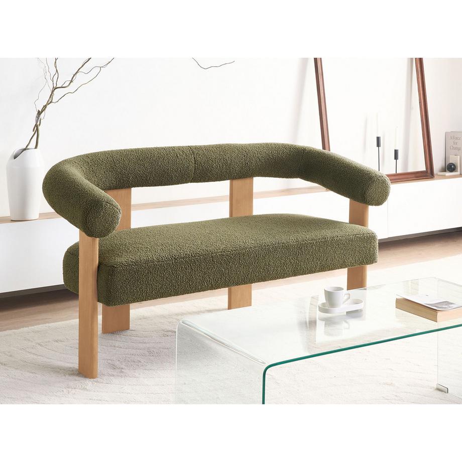 Beliani 2 Sitzer Sofa aus Bouclé  ILBRO  