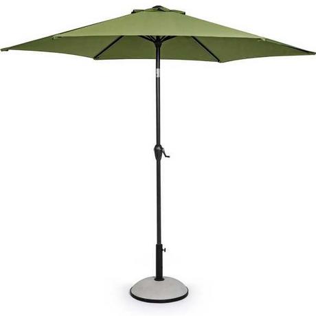 mutoni Parasol Kalif avec charnière 270 vert olive  