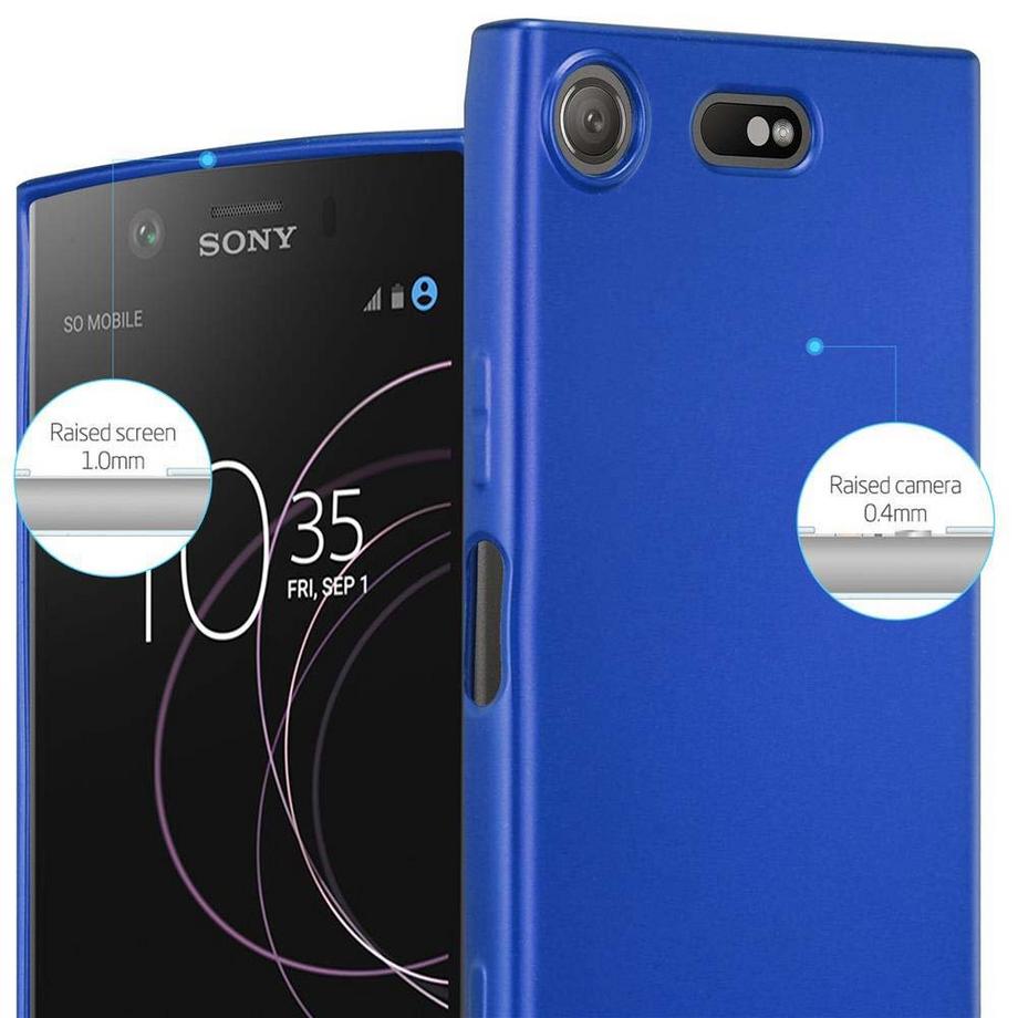 Cadorabo  Housse compatible avec Sony Xperia XZ1 COMPACT - Coque de protection en silicone TPU flexible 