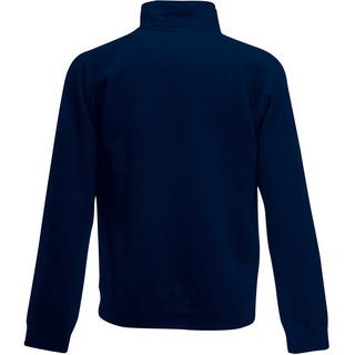 Fruit of the Loom  Zip Neck Sweat Top 